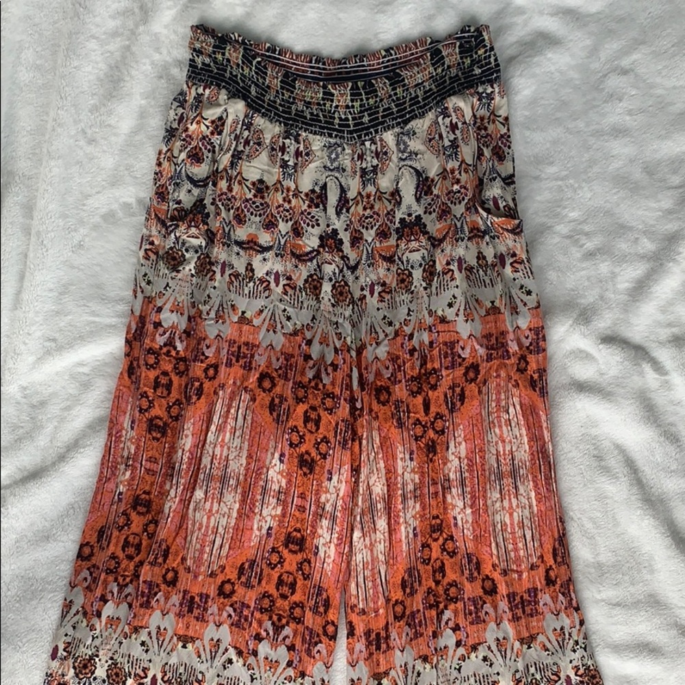 Patterned cotton pants - Picture 2 of 2